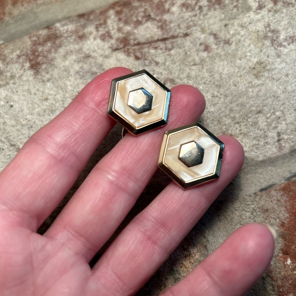 Vintage Swank Cuff Links & Tie Clip - Picture 9 of 12